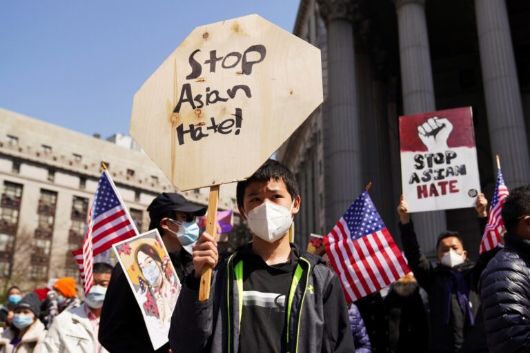 FBI data says “Anti-Asian hate crimes rose 73% last year”