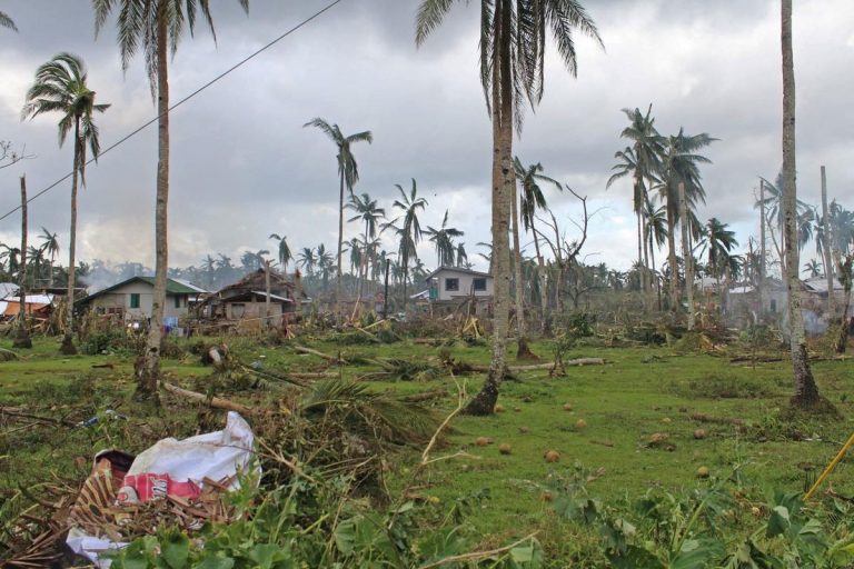 300 people have been in killed by a powerful typhoon in the Philippines