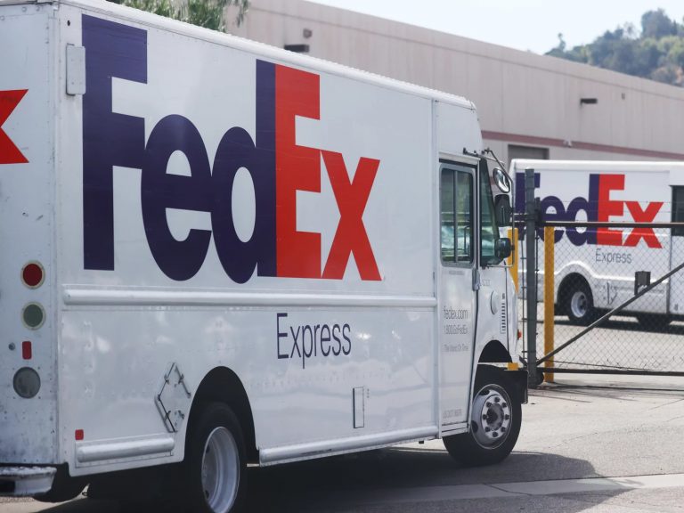 A FedEx driver dumped 400 packages into an Alabama ravine