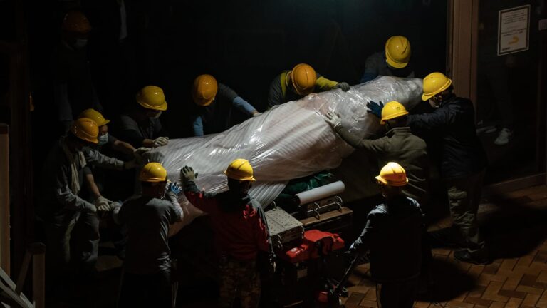 Hong Kong’s famous ‘Pillar of Shame’ statue removed from university