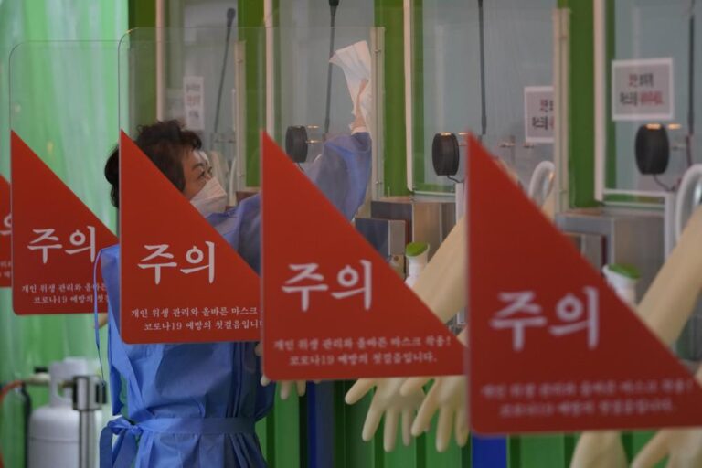 South Korea sets high of 8,000 new virus cases ahead of holiday