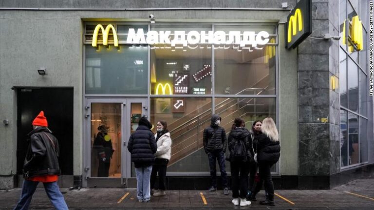 McDonald’s, Starbucks and Coca-Cola leave Russia