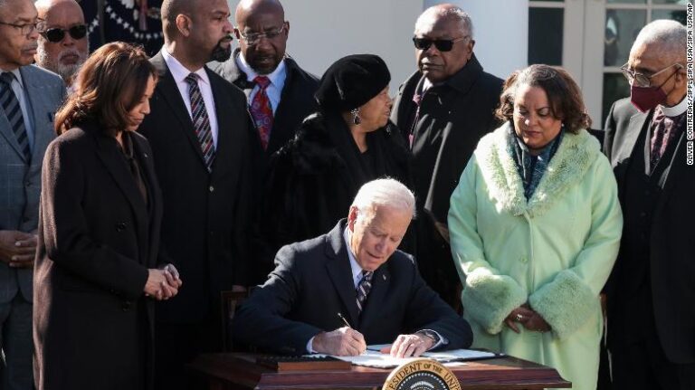President Biden signs bill making lynching a federal hate crime into law