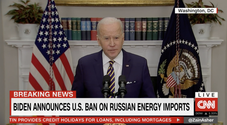 House passes ban on importing Russian oil, natural gas and coal