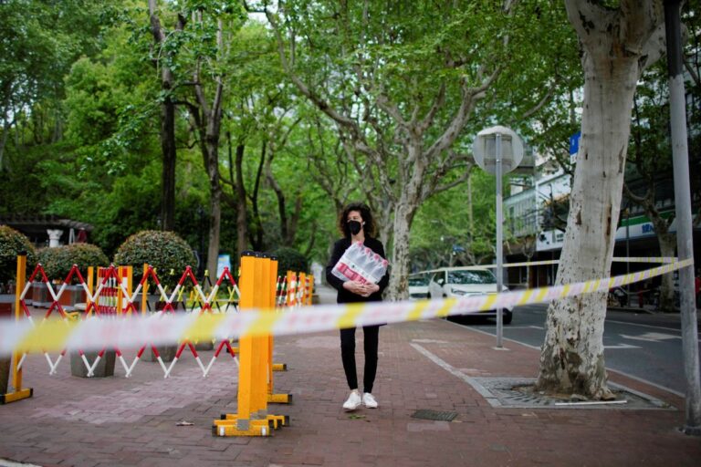 Shanghai’s lockdown is driving scores of foreign residents to flee the commercial centre