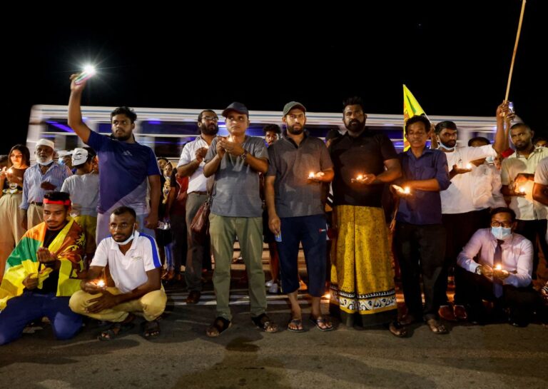 Sri Lanka promises impartial investigation after first death in weeks of protests