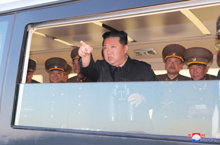 Kim Jong Un offers rare praise for South’s departing Moon