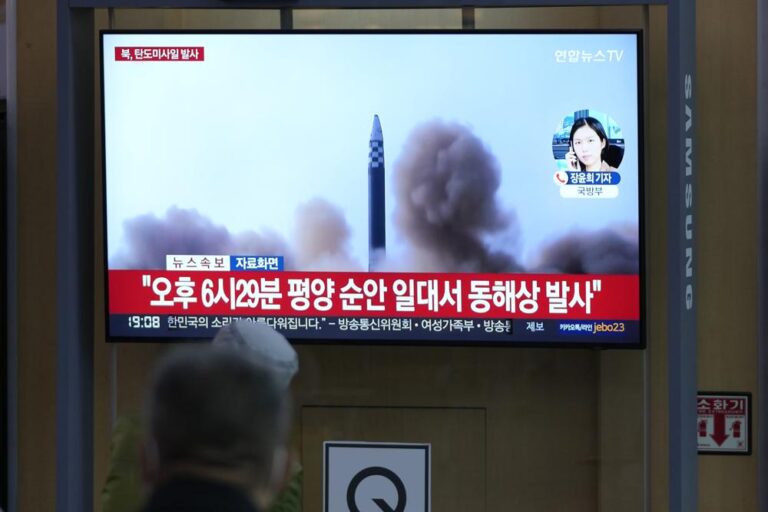 North Korea fires 3 ballistic missiles amid 1st virus outbreak