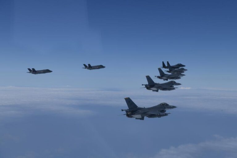 The United States and its Asian allies fly fighter jets amid North Korea tensions