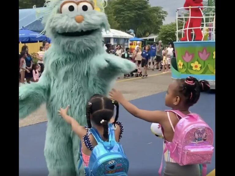 Sesame Place apologizes after video shows Sesame character ignore two small Black girls